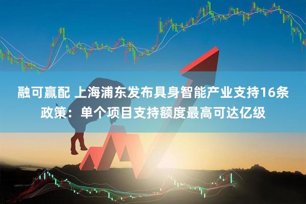 融可赢配 上海浦东发布具身智能产业支持16条政策：单个项目支持额度最高可达亿级