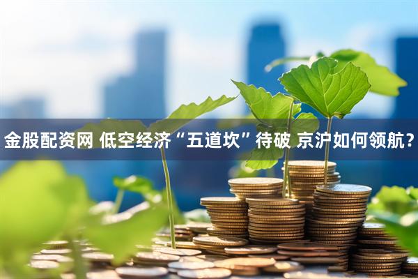 金股配资网 低空经济“五道坎”待破 京沪如何领航？