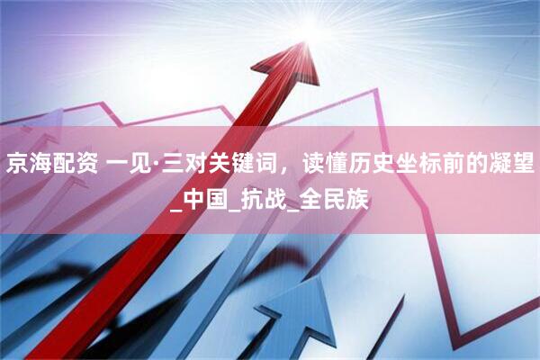 京海配资 一见·三对关键词，读懂历史坐标前的凝望_中国_抗战_全民族