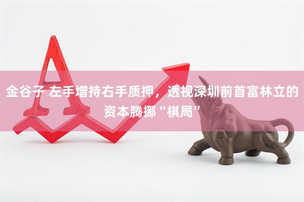 金谷子 左手增持右手质押，透视深圳前首富林立的资本腾挪“棋局”